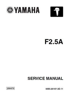 Yamaha 69M-28197-3E-11 Service Manual
