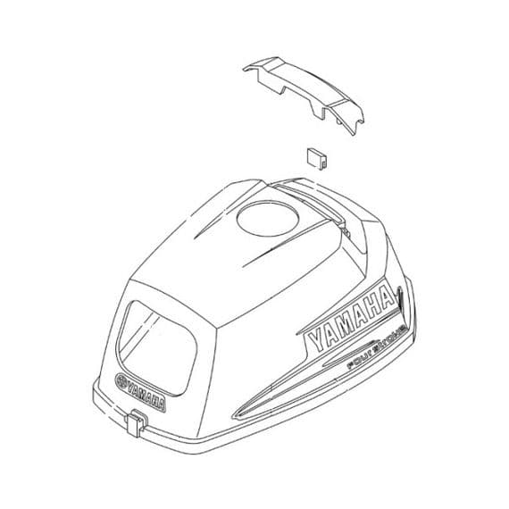 Yamaha 69M-G2610-10-4D Cowling