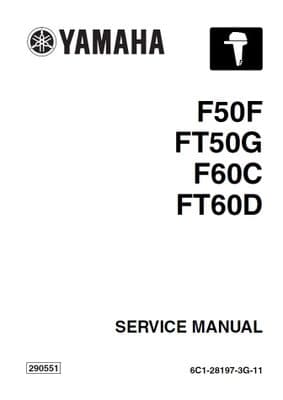 Yamaha 6C1-28197-3G-11 Service Manual
