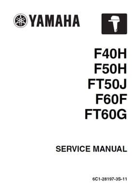 Yamaha 6C1-28197-3S-11 Service Manual