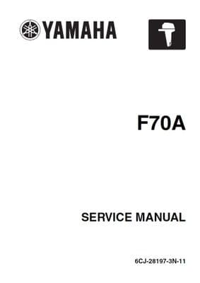 Yamaha 6CJ-28197-3N-11 Service Manual