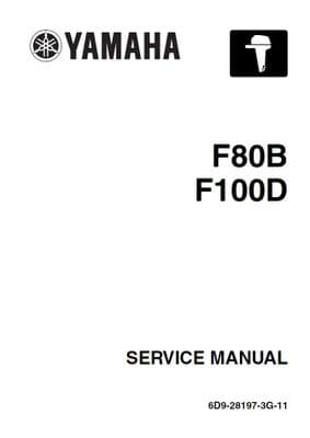 Yamaha 6D9-28197-3G-11 Service Manual