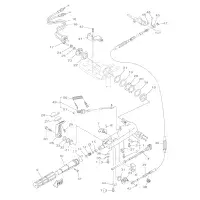Yamaha 6DR-26301-00 Throttle Cable