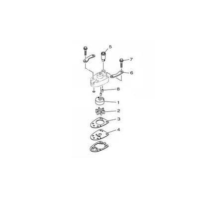 Yamaha 6EG-W0078-02 Water Pump Repair Kit
