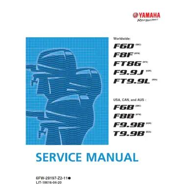 Yamaha 6FW-28197-Z2-11 Service Manual