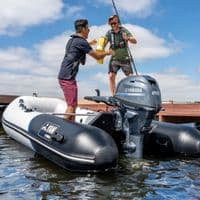 Yamaha YAM 340 S Solid Floor Tender (Grey/Black)