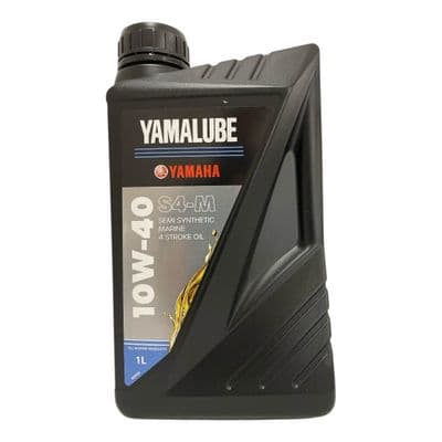 Yamaha YMD-63060-01-01 1L Semi Synthetic 10W-40 Yamalube Four Stroke Oil