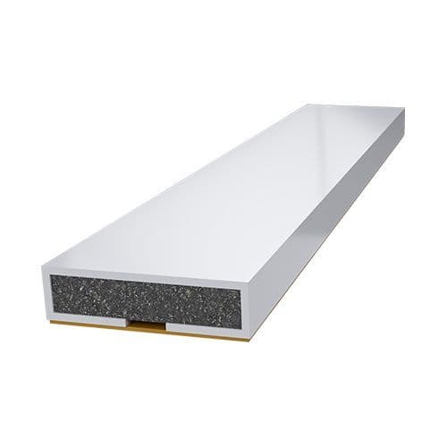 10x4mm Plain - 10 Pack - Pyroplex Fire Only Intumescent Strip - 2100mm  - White
