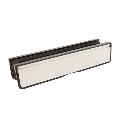 12'' Letterplate for Composite and Timber Doors - 12, 40-80mm Depth