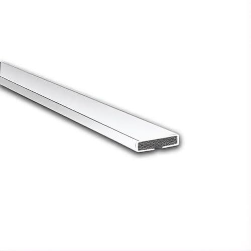 15x4mm Plain - 10 Pack - Pyroplex Fire Only Intumescent Strip - 2100mm  - White