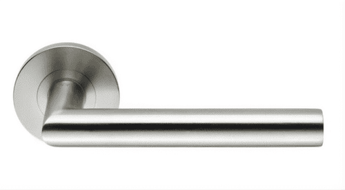 19MM DIA. Grade 4 Mitred Safety Lever On Round Rose - SW4125SSS