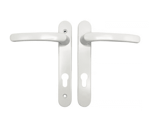 92/160 UPVC Handle 92pz - 160mm Screw - White