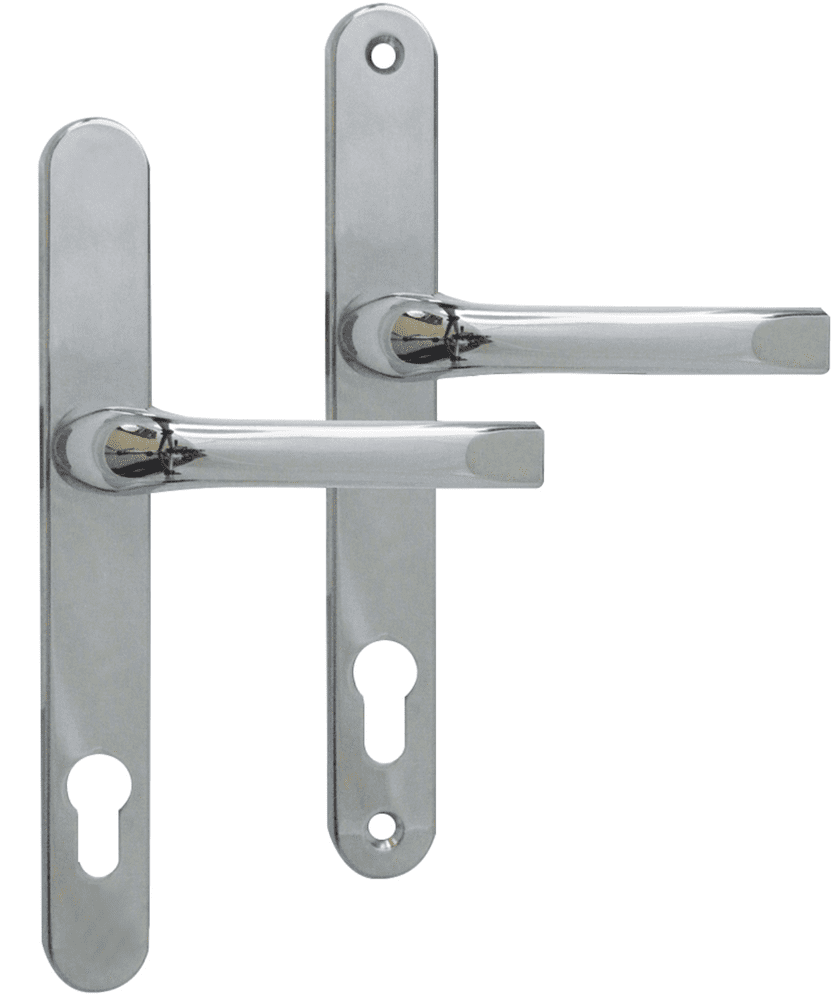 92200 UPVC Door Handle Satin Chrome