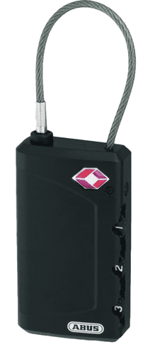ABUS 148TSA Series Combination Luggage Cable Lock