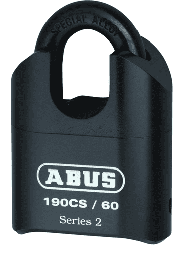 ABUS 190 Series Heavy Duty Combination Closed Shackle Padlock
