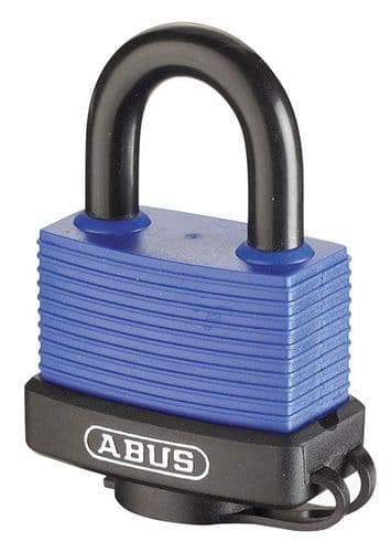ABUS 70IB Series Aqua Safe Marine Brass Open Stainless Steel Shackle Padlock