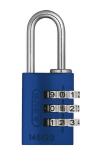 Abus - Combination Lock 145/20 blue B/DFNLIESPP