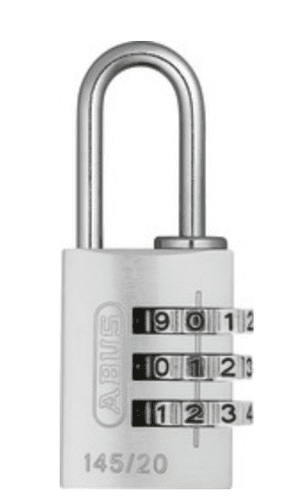 Abus - Combination Lock 145/20 silver B/DFNLIESPP