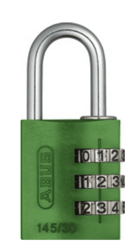 Abus - Combination Lock 145/30 green B/DFNLIESPP