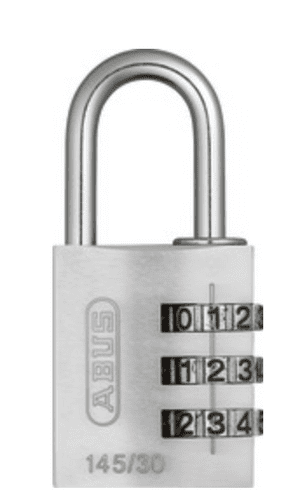 Abus - Combination Lock 145/30 silver B/DFNLIESPP