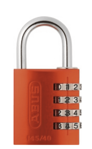 Abus - Combination Lock 145/40 orange B/EFSPP