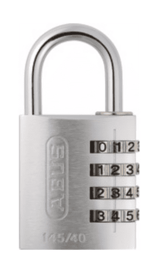 Abus - Combination Lock 145/40 silver B/EFSPP