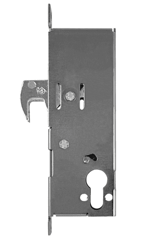 Adams Rite Metal Door Euro Hook Case - MS2200-350-40mm Backset