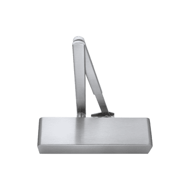 Arrone AR1500/SSS Overhead Door Closer - Satin Stainless Steel Arm/Cover