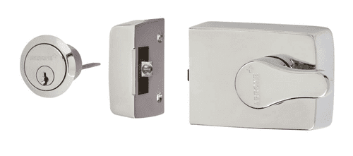 ARRONE AR850-PC-PC Rollerboltl Nightlatch - Chrome/Chrome