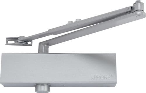 Arrone Overhead Door Closer AR5500SE - Silver Enamel