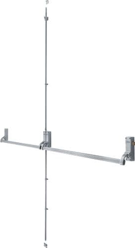 Arrone® Rebated Double Door Panic Bar Set - Silver - AR888SE - 8545563