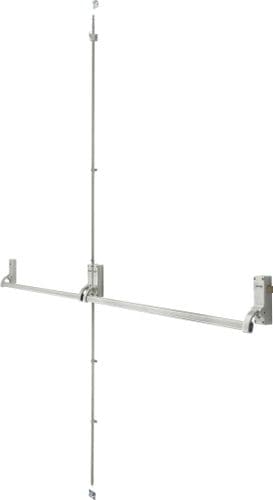 Arrone® Rebated Double Door Panic Bar Set - Stainless Steel - AR888SSS - 8563784