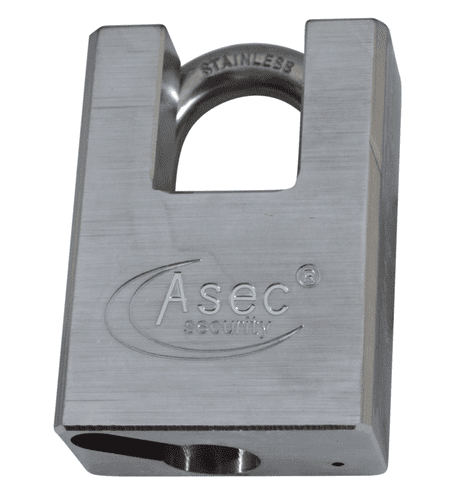 ASEC Closed Shackle Padlock Without Cylinder - Body Only