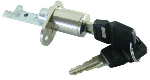ASEC Half Cut Out Cam Furniture Pedestal Lock - AS9955
