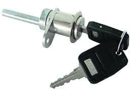 ASEC Single Flange Fix Furniture Pedestal Lock - AS9958