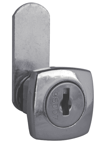 ASEC Square KD Snap Fit Camlock 180º AS6615