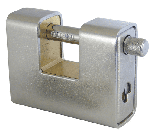 ASEC Steel Sliding Shackle Padlock