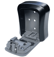 ASEC VITAL 4 Wheel Combination Key Safe Black