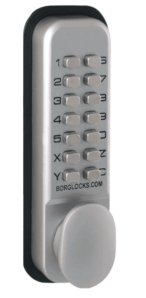 Borg Code Lock BORG LOCKS BL2201 Digital Lock With Optional Holdback Inside Handle And ...