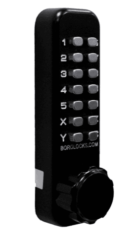 BORG LOCKS BL2601 Marine Grade Pro Digital Lock With Optional Holdback