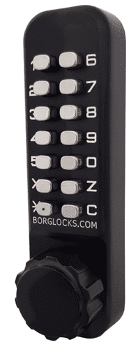 BORG LOCKS BL2601MG ECP Marine Grade Easicode Pro Digital Lock With Optional Holdback