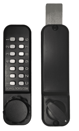 BORG LOCKS BL2615 Marine Grade Pro Digital Horizontal Rim Deadbolt Lock