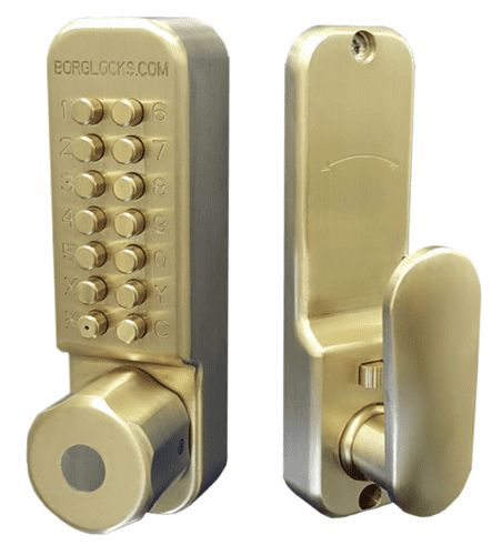 BORG LOCKS BL2700 ECP Retrofit Cu-Shield ECP Antimicrobial Digital Lock Cover