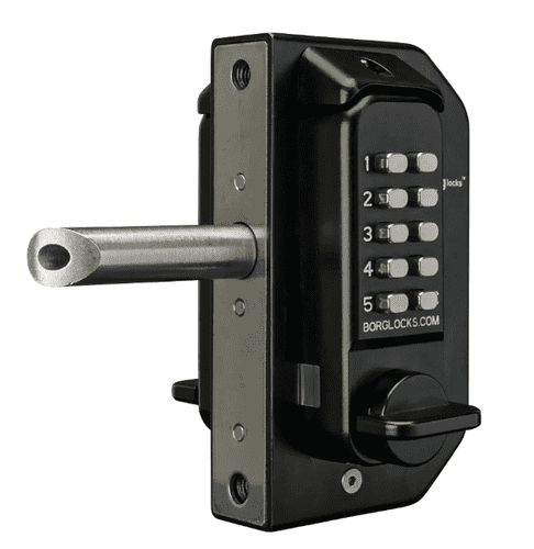 BORG LOCKS BL3030 MG Pro ECP Easicode Mini Gate Lock Knob Operated Double Sided Keypad