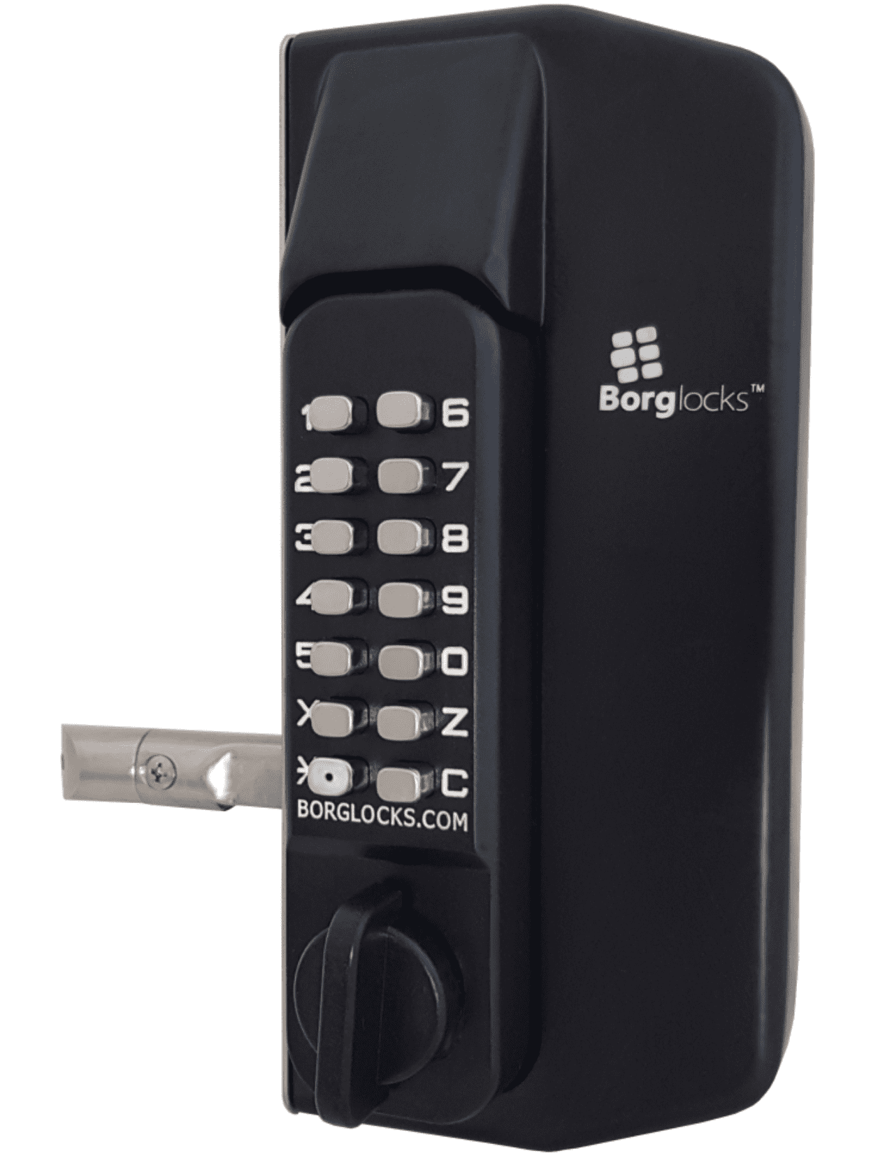 BORG LOCKS BL3130 ECP Knob Operated Marine Grade Metal Gate Double ...