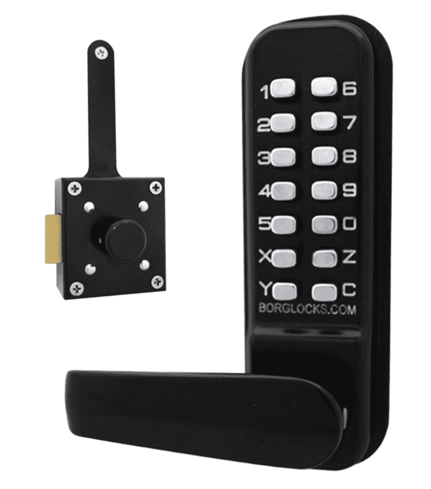 LOCKS BL4409 Wooden Gate Digital Lock With Slam Latch