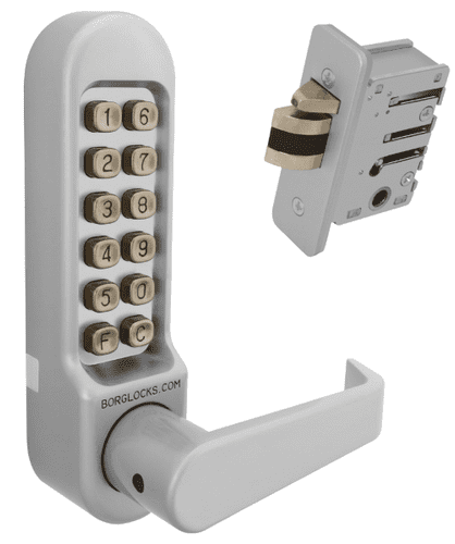 BORG LOCKS BL5402 Digital Lock With Inside Handle And 28mm Latch