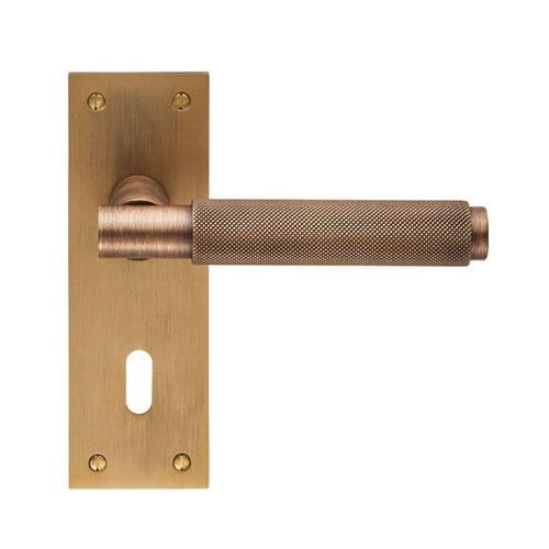 Carlisle Brass - EUL051AB Varese Lever On Lock Handle - Antique Brass