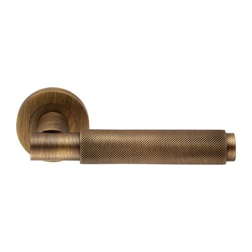 Carlisle Brass Varese Lever On Rose - EUL050AB - Antique Brass