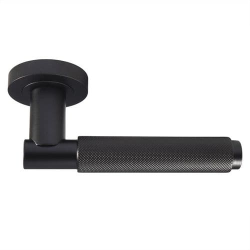 Carlisle Brass Varese Lever On Rose - EUL050MB - Matt Black
